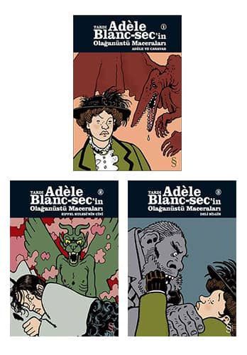 Adèle Blanc-sec'in Olağanüstü Maceraları - 3 Kitap Takım