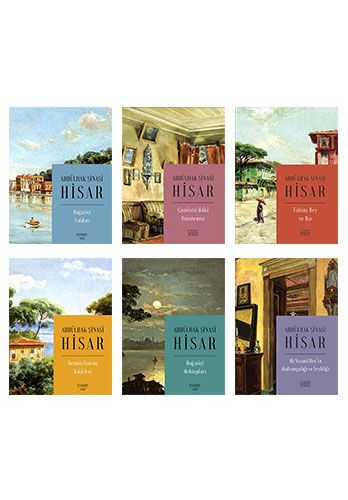 Abdülhak Şinasi Hisar Seti - 6 Kitap Takım