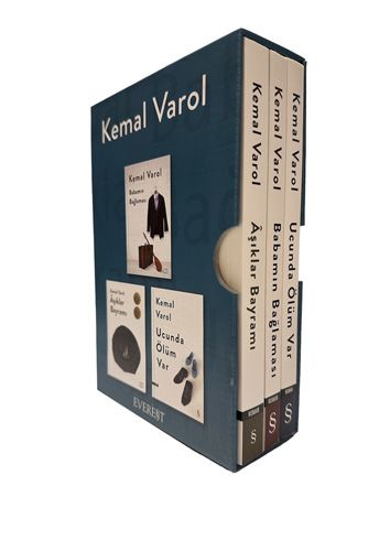 Kemal Varol Kutulu Set - 3 Kitap Takım 